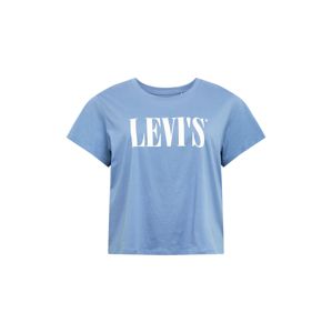 Levi's® Plus Tričko 'Varsity'  biela / svetlomodrá