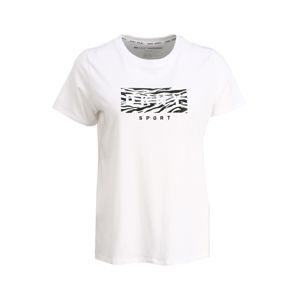 DKNY Sport Funkčné tričko  biela / čierna