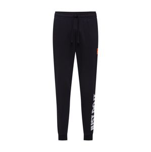 Nike Sportswear Nohavice 'JDI+ PANT FLC MIX'  biela / čierna