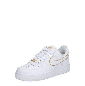 Nike Sportswear Nízke tenisky 'Air Force 1 '07 Essential'  zlatá / biela