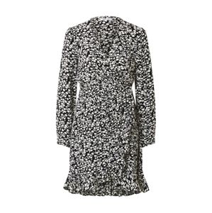 ABOUT YOU Košeľové šaty 'Elif Dress'  čierna / biela