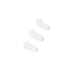 Abercrombie & Fitch Ponožky '(B-EF1423568) SP20-ANKLE SOCKS MULTIPACKS'  biela
