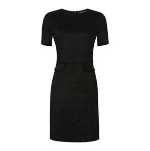 Dorothy Perkins Puzdrové šaty 'BLK SUEDE PCKT SHIFT'  čierna