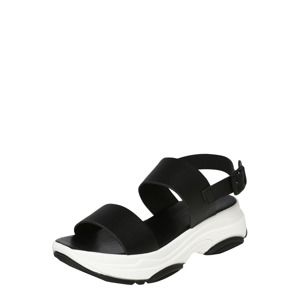 Bianco Remienkové sandále 'Biaalia'  čierna
