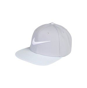 Nike Sportswear Čiapka  sivá / biela