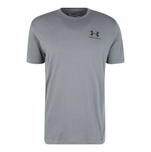 UNDER ARMOUR Funkčné tričko 'Sportstyle'  čierna / sivá