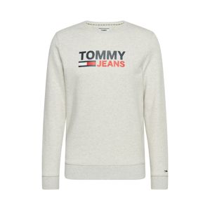 Tommy Jeans Sweatshirt  svetlosivá