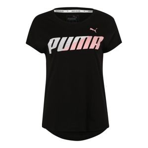 PUMA Funkčné tričko  biela / ružová / čierna