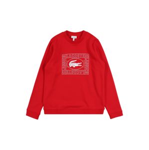 LACOSTE Sweatshirt  červené