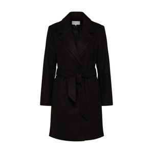 VILA Prechodný kabát 'VILUS'  čierna