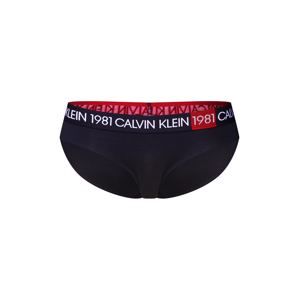 Calvin Klein Underwear Nohavičky 'BIKINI'  červené / čierna / biela