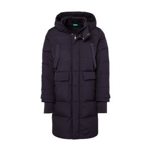 UNITED COLORS OF BENETTON Zimný kabát 'GIACCONE'  čierna