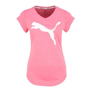 PUMA Funkčné tričko 'Heather Cat'  ružová / biela