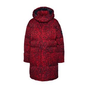 Calvin Klein Zimný kabát  červené / čierna