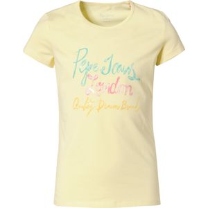 Pepe Jeans Tričko 'Farrah'  ružová / žltá / svetlomodrá