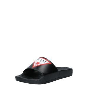 GUESS Plážové / kúpacie topánky 'Slides'  čierna