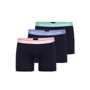 Tommy Hilfiger Underwear Boxerky  ružová / dymovo modrá / mätová / tmavomodrá