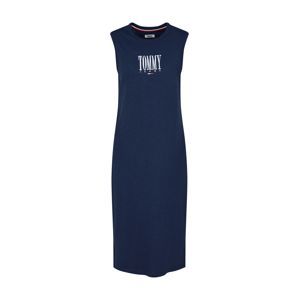 Tommy Jeans Letné šaty 'Embroidery Tank'  námornícka modrá