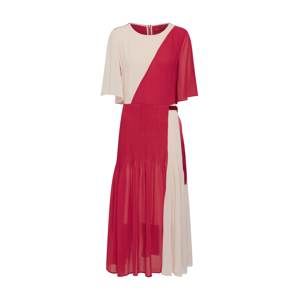 HUGO Večerné šaty 'Kirana-1'  ružová / červené