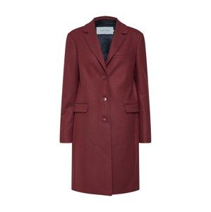 Calvin Klein Prechodný kabát  burgundská