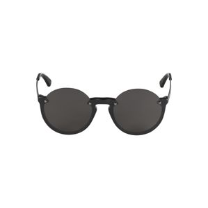 McQ Alexander McQueen Slnečné okuliare 'MQ0200S-001 53 Sunglass UNISEX ACETATE'  čierna / strieborná