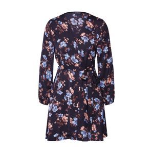 Mela London Košeľové šaty 'FABRIC TIE PRINTED SHIRT DRESS'  čierna