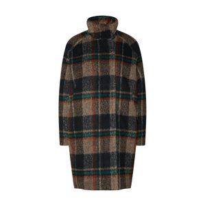 Samsoe Samsoe Zimný kabát 'Hoff jacket 10616'  hnedé / jedľová / čierna