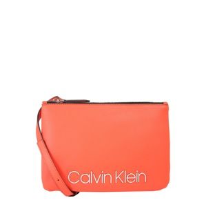 Calvin Klein Taška cez rameno 'CK MUST CROSSOVER'  oranžová