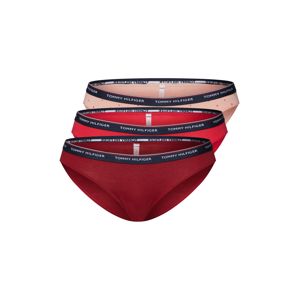Tommy Hilfiger Underwear Nohavičky '3P BIKINI DOT PRINT'  ružová / červené / svetločervená