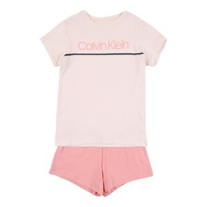 Calvin Klein Underwear Pyžamo  ružová / krémová