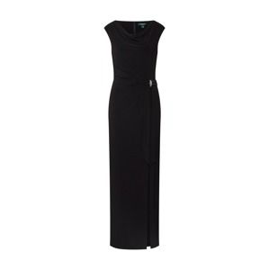 Lauren Ralph Lauren Večerné šaty 'SHAYLA'  čierna