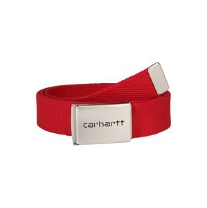 Carhartt WIP Opasky 'Clip Belt Chrome'  červené