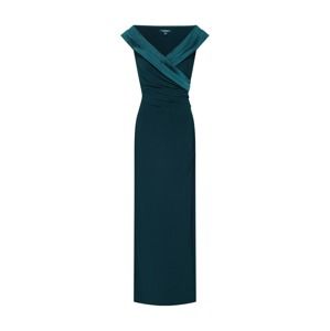 Lauren Ralph Lauren Večerné šaty 'LEONETTA'  smaragdová