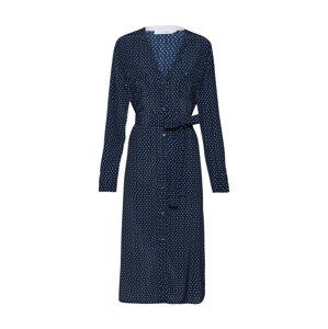 Calvin Klein Košeľové šaty  námornícka modrá / biela