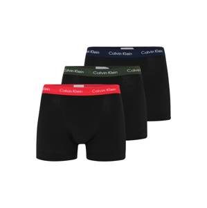 Calvin Klein Underwear Boxerky  jedľová / krvavo červená / čierna