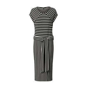 Esprit Collection Letné šaty  čierna / biela