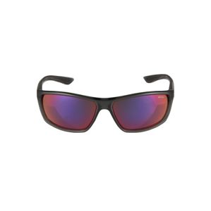 NIKE Športové slnečné okuliare 'Rabid E'  fialová / sivá / strieborná / červená