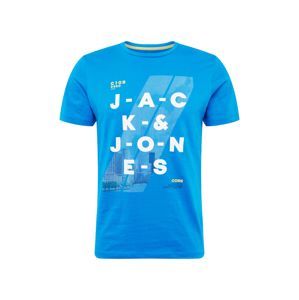 JACK & JONES Tričko 'Jeep Tee'  nebesky modrá / zmiešané farby