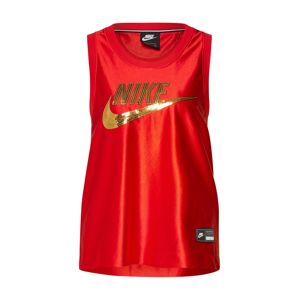 Nike Sportswear Top  zlatá / svetločervená