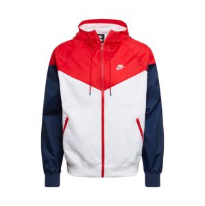 Nike Sportswear Prechodná bunda  námornícka modrá / červená