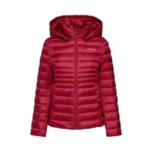 Calvin Klein Zimná bunda 'ESSENTIAL LIGHT'  burgundská