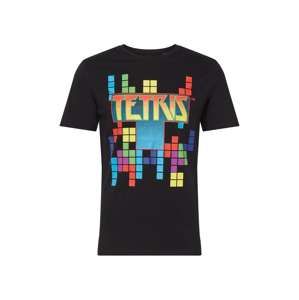 Only & Sons Tričko 'Luke Tetris'  zmiešané farby / čierna