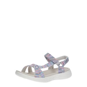 SKECHERS Trekingové sandále  biela / zmiešané farby