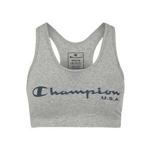 Champion Authentic Athletic Apparel Športová podprsenka  sivá / čierna