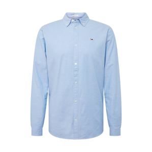 Tommy Jeans Košeľa 'TJM Stretch Oxford Shirt'  svetlomodrá
