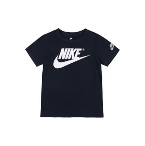 Nike Sportswear Tričko  biela / tmavomodrá