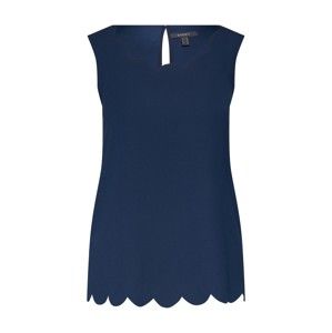 Esprit Collection Blúzka 'MattShiny Blouses woven'  námornícka modrá