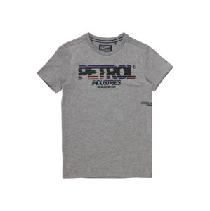 Petrol Industries Tričko  sivá / zmiešané farby