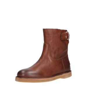 SHABBIES AMSTERDAM ANKLE BOOT  hnedé