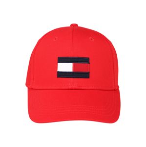 TOMMY HILFIGER Čiapky 'BIG FLAG CAP'  červené